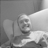 A picture of Lars-Christian Simonsen captured by his two year old daughter who told him to smile. He did his best to oblige.