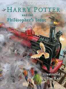 Book cover for Harry Potter and the Philosopher's Stone