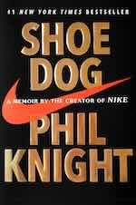 Book cover for Shoe Dog