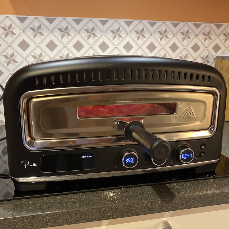 Photo of an electric pizza oven