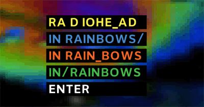 Radiohead - In Rainbows